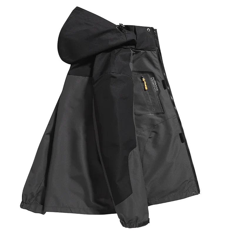 Jaqueta Masculina 3 em 1 com Forro Fleece Impermeável Corta-Vento – (Promoção de Inverno 2025)