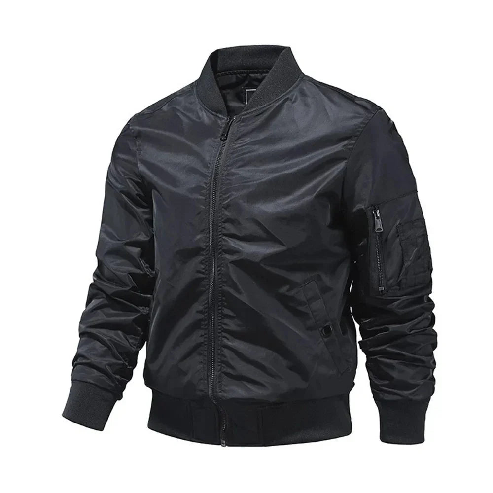 Jaqueta Masculina Bomber Monocromática - (Promoção de Inverno 2025)