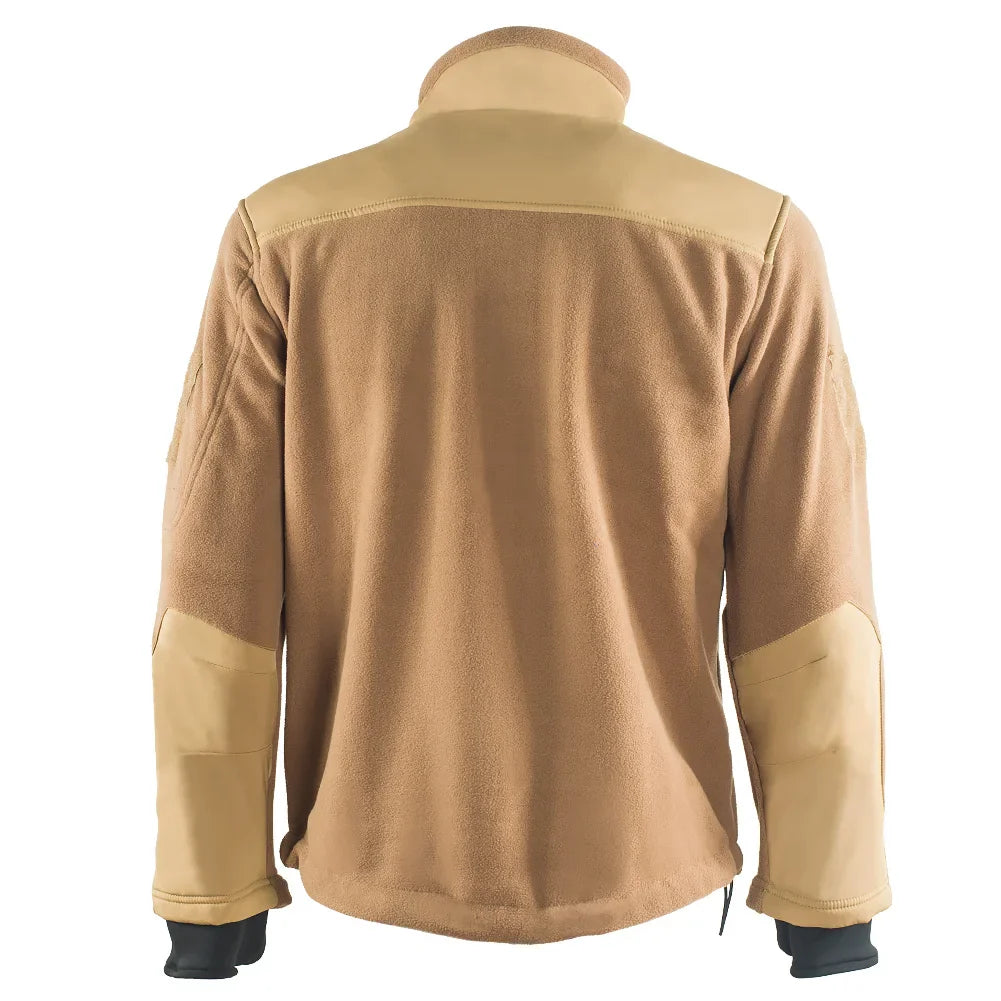 Jaqueta Masculina Tática com Gola Alta Forro Térmico - (Promoção de Inverno 2025)