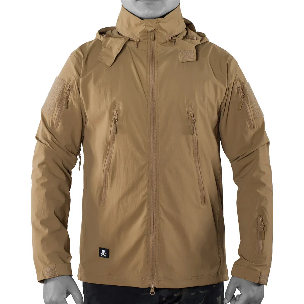 Jaqueta Masculina Tática Softshell Leve - (Promoção de Inverno 2025)