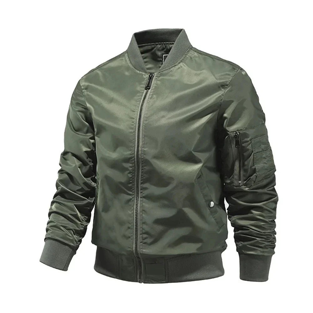Jaqueta Masculina Bomber Monocromática - (Promoção de Inverno 2025)