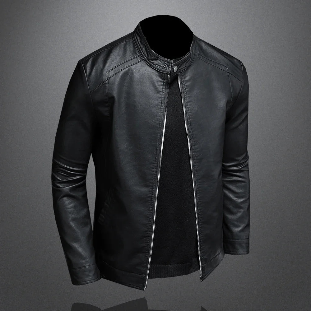 Jaqueta Masculina Gola Alta Slim - (Promoção de Inverno 2025)