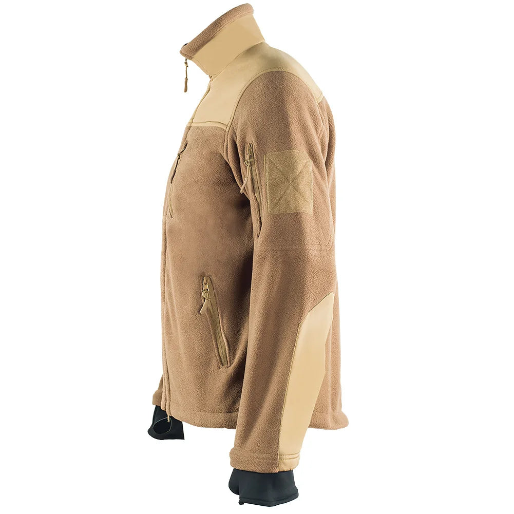 Jaqueta Masculina Tática com Gola Alta Forro Térmico - (Promoção de Inverno 2025)