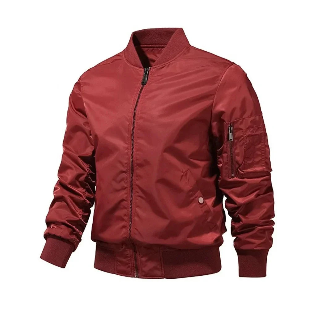 Jaqueta Masculina Bomber Monocromática - (Promoção de Inverno 2025)