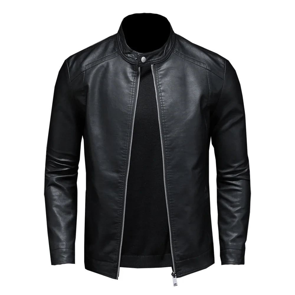 Jaqueta Masculina Gola Alta Slim - (Promoção de Inverno 2025)