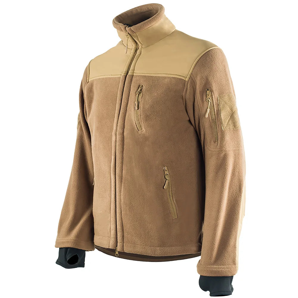 Jaqueta Masculina Tática com Gola Alta Forro Térmico - (Promoção de Inverno 2025)