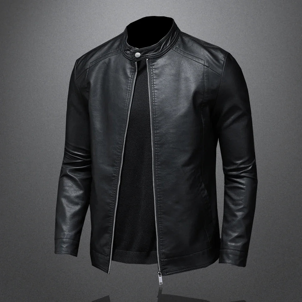 Jaqueta Masculina Gola Alta Slim - (Promoção de Inverno 2025)