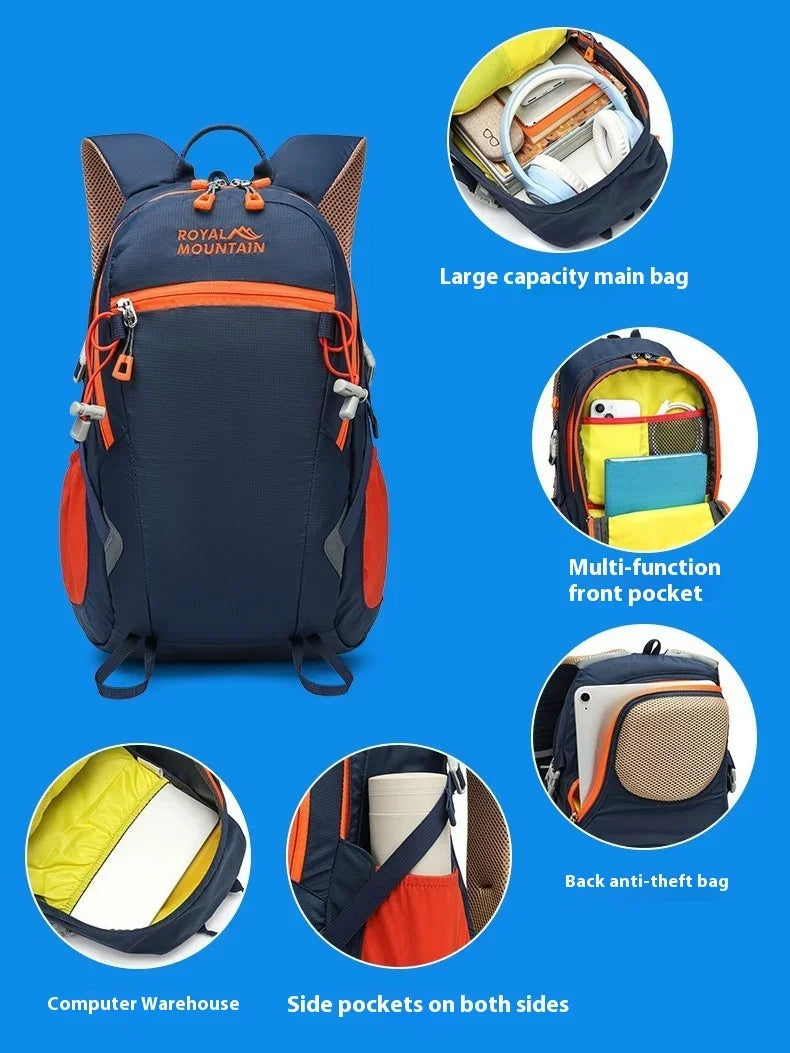Mochila Levi Adventure - Camping Caminhadas Escaladas - Impermeável - Grande Capacidade