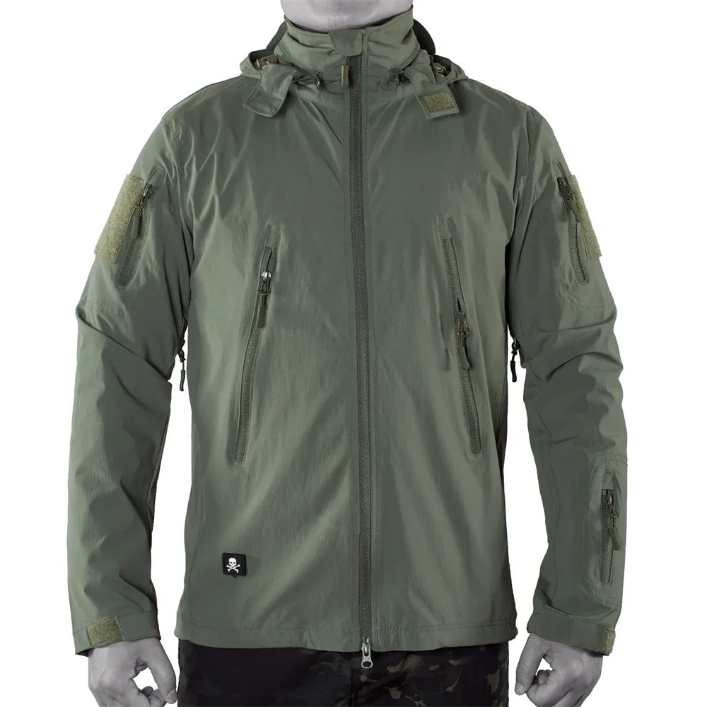 Jaqueta Masculina Tática Softshell Leve - (Promoção de Inverno 2025)
