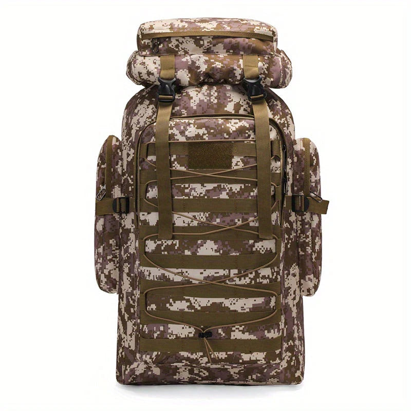Mochila Tática Impermeável 80L para Viagem - Voyage Bag