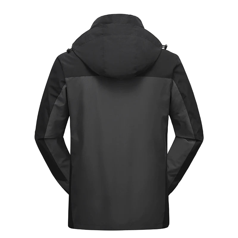 Jaqueta Masculina 3 em 1 com Forro Fleece Impermeável Corta-Vento – (Promoção de Inverno 2025)