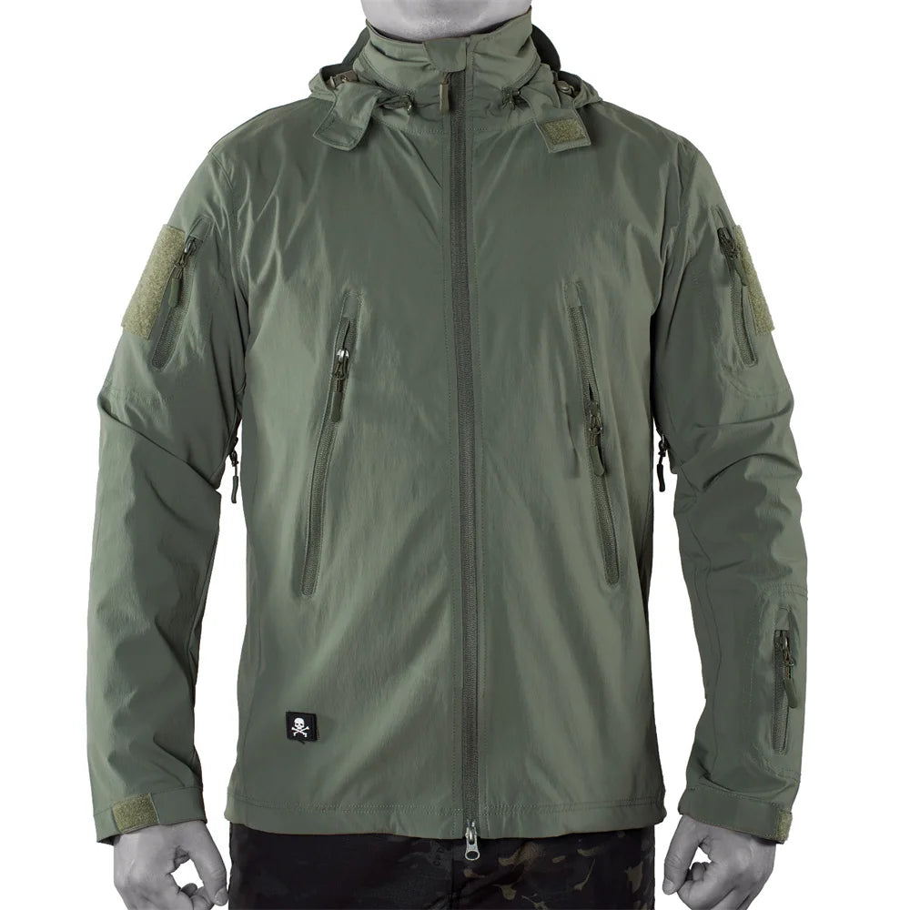 Jaqueta Masculina Tática Softshell Leve - (Promoção de Inverno 2025)