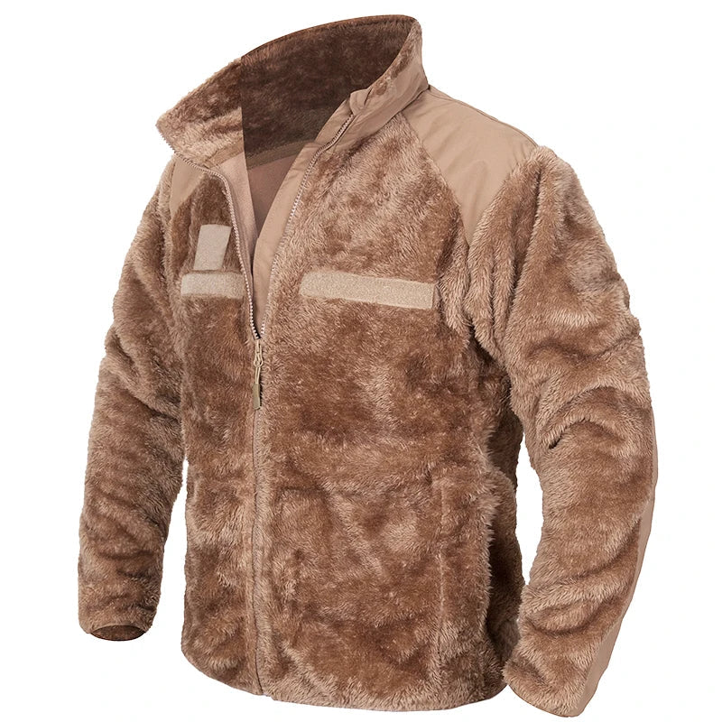 Jaqueta Masculina Tática com Forro Fleece Térmico para Inverno - (Promoção de Inverno 2025)