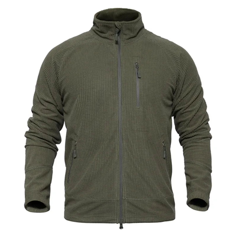 Jaqueta Masculina Militar Leve com Forro Fleece - (Promoção de Inverno 2025)
