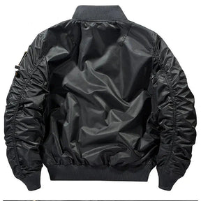 Jaqueta Masculina Bomber Estilo Retrô Oversized Design Curto – (Promoção de Inverno 2025)