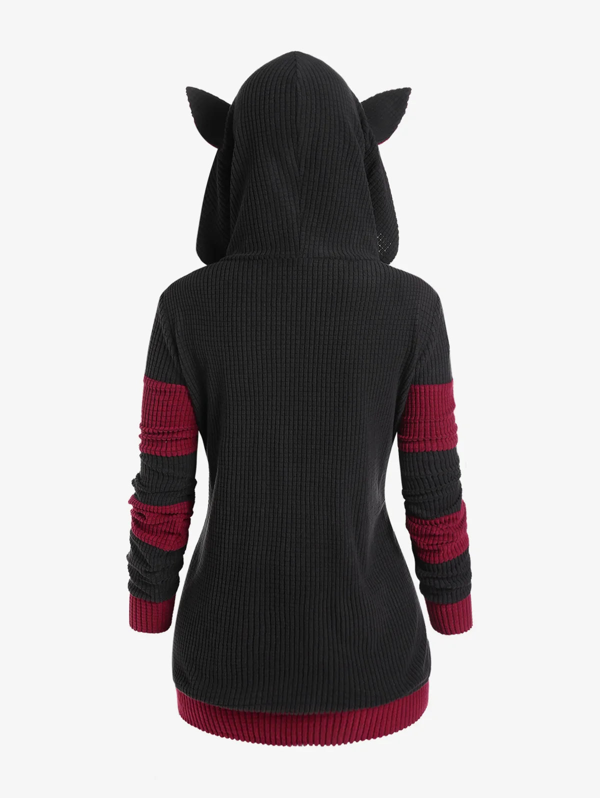 Casaco Feminino Para Inverno Capuz com Orelhinhas - (Promoção de Inverno 2025)