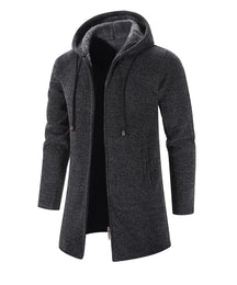 Moletom Masculino com Zíper Oversize e Capuz - (Promoção de Inverno 2025)