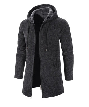 Moletom Masculino com Zíper Oversize e Capuz - (Promoção de Inverno 2025)