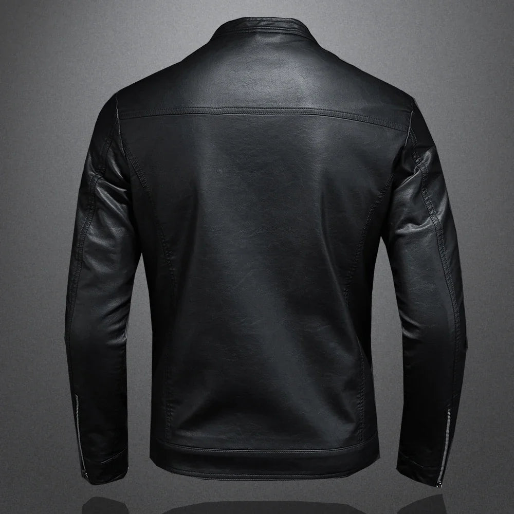 Jaqueta Masculina Gola Alta Slim - (Promoção de Inverno 2025)