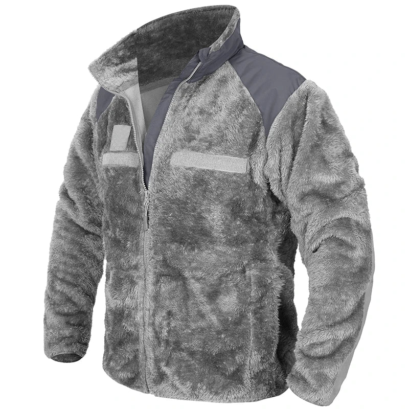 Jaqueta Masculina Tática com Forro Fleece Térmico para Inverno - (Promoção de Inverno 2025)