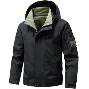 Jaqueta Masculina Impermeável Softshell com Capuz - (Promoção de Inverno 2025)