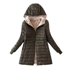 Casaco Feminino Longo Para Inverno Elegante - (Promoção de Inverno 2025)