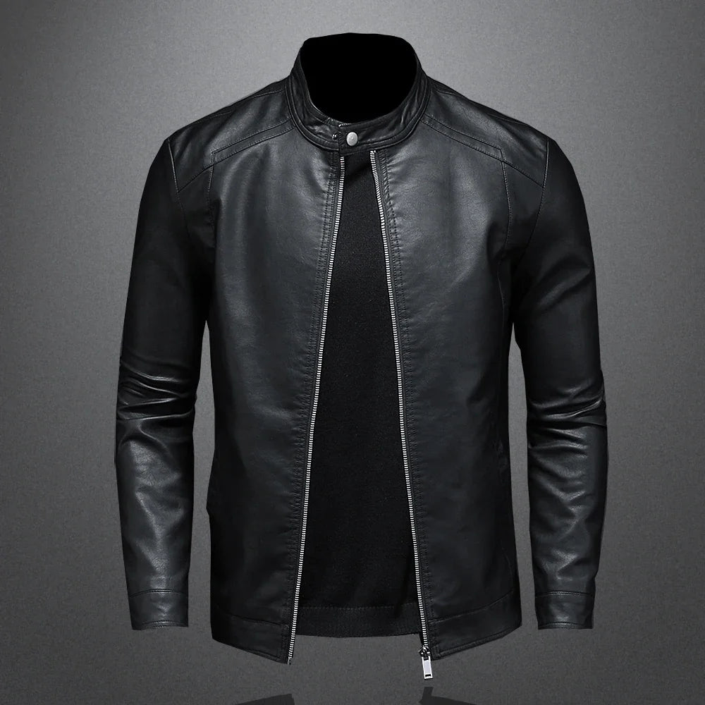Jaqueta Masculina Gola Alta Slim - (Promoção de Inverno 2025)