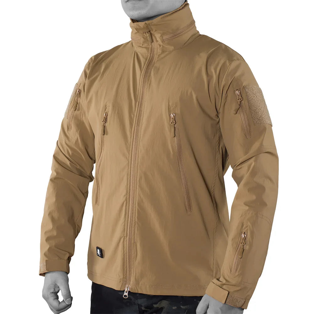 Jaqueta Masculina Tática Softshell Leve - (Promoção de Inverno 2025)
