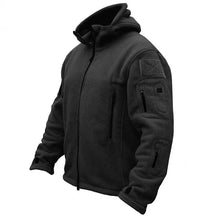 Jaqueta Masculina Tática com Capuz e Forro Fleece - (Promoção de Inverno 2025)