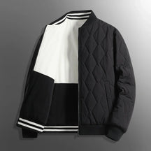 Casaco Masculino Puffer Dupla Face com Zíper – (Promoção de Inverno 2025)