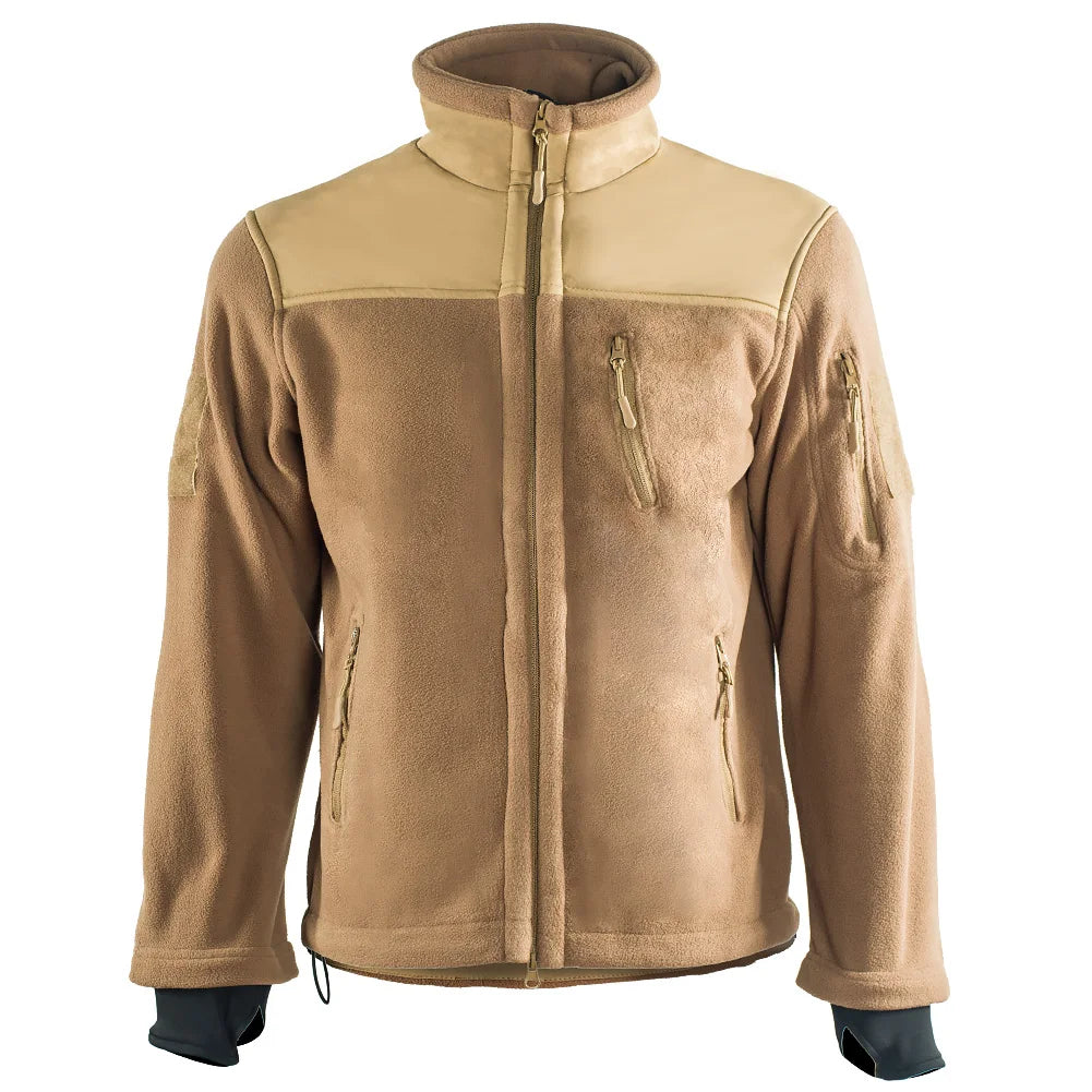 Jaqueta Masculina Tática com Gola Alta Forro Térmico - (Promoção de Inverno 2025)