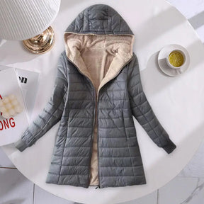 Casaco Feminino Longo Para Inverno Elegante - (Promoção de Inverno 2025)