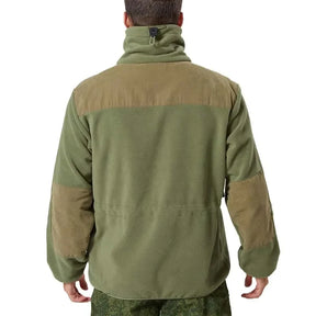 Jaqueta Masculina Tática com Forro Fleece e Zíper Frontal - (Promoção de Inverno 2025)