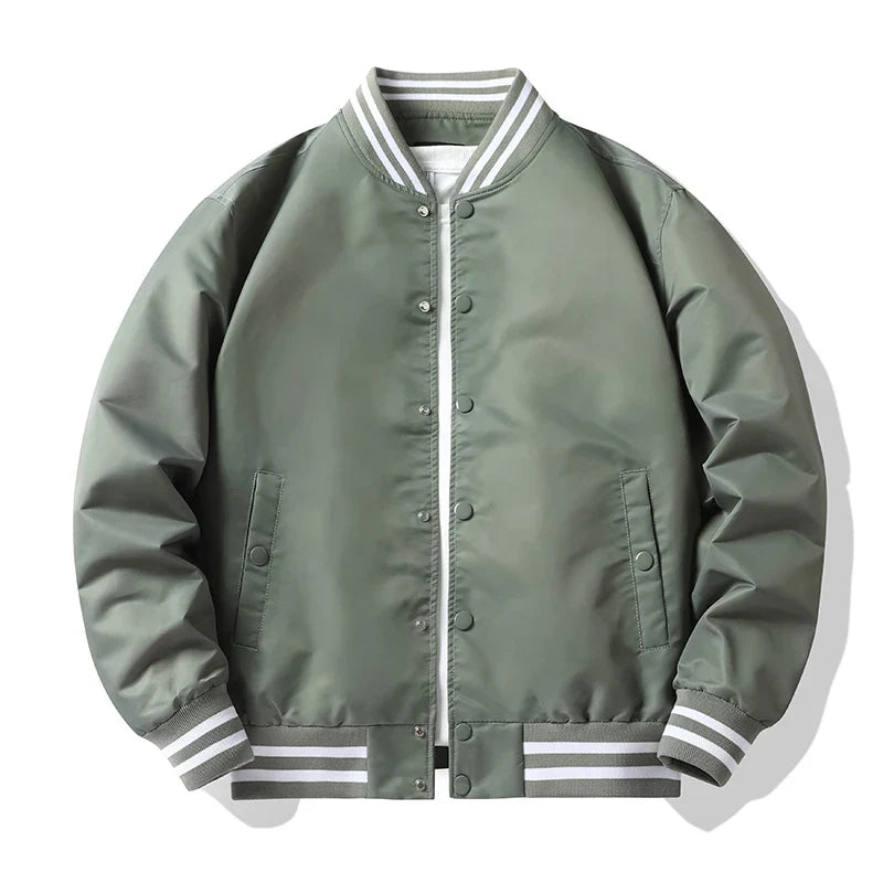 Casaco Masculino Unissex Estilo Baseball/Hip-Hop - (Promoção de Inverno 2025)