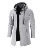 Moletom Masculino com Zíper Oversize e Capuz - (Promoção de Inverno 2025)