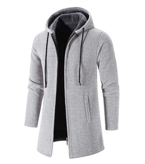 Moletom Masculino com Zíper Oversize e Capuz - (Promoção de Inverno 2025)