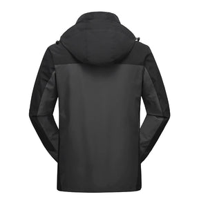 Jaqueta Masculina 3 em 1 com Forro Fleece Impermeável Corta-Vento – (Promoção de Inverno 2025)