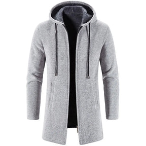 Moletom Masculino com Zíper Oversize e Capuz - (Promoção de Inverno 2025)