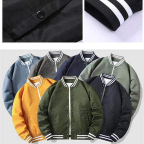Casaco Masculino Unissex Estilo Baseball/Hip-Hop - (Promoção de Inverno 2025)