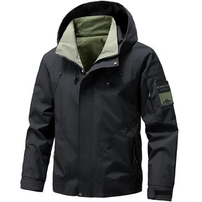 Jaqueta Masculina Impermeável Softshell com Capuz - (Promoção de Inverno 2025)