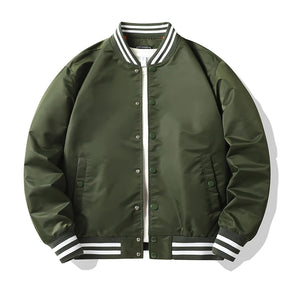 Casaco Masculino Unissex Estilo Baseball/Hip-Hop - (Promoção de Inverno 2025)
